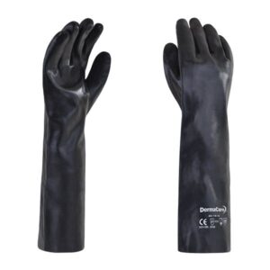 GUANTE PVC NEGRO 45 CM