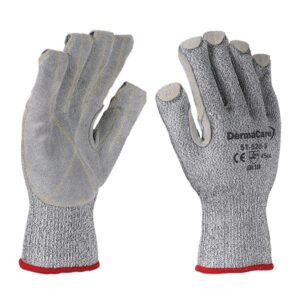 GUANTE POLIE C/CARNAZA Y TEJIDO KEVLAR EN PALMA