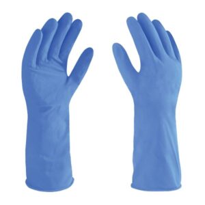 GUANTE LATEX AZUL C/F