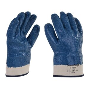 GUANTE NITRILO REV-RUGOSO P/SEG 10