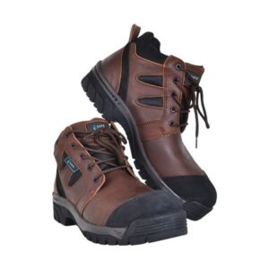 BOTA DE SEGURIDAD 100% FLOR DE PIEL C/CASCO DIELECTRICO