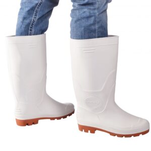 BOTA SANITARIA BLANCA SUELA AMARILLA