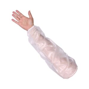 MANGA DE PLASTICO TRANSPARENTE