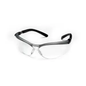 LENTE BX ARMAZON PLATA / NEGRO MICA CLARA AF
