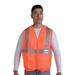 CHALECO SEGURIDAD ELITE NARANJA C/REFL