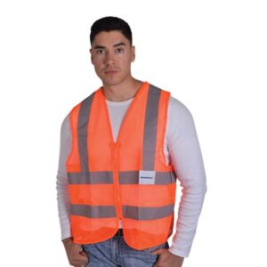 CHALECO SEGURIDAD EXTRA PLUS NARANJA C/REFL