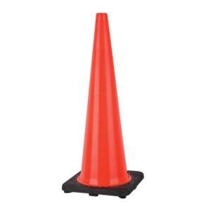 CONO REF NARANJA BASE NEGRA 91 CM
