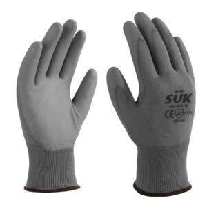 GUANTE NYLON GRIS C/PAL POLIU MARCA SUK
